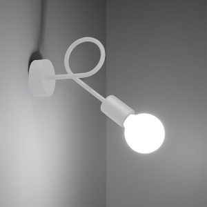 Lampă de perete LOOP alb - Img 3
