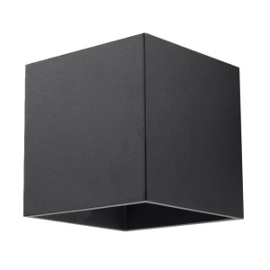 Lampă de perete QUAD 1 negru - Img 1