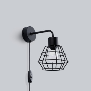 Lampă de perete SUBA Negru - Img 2