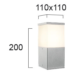 Lampa exterior E27 Corfu 4098900 - Img 2