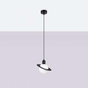 Lampă suspendată HYPERION 1 Negru - Img 2