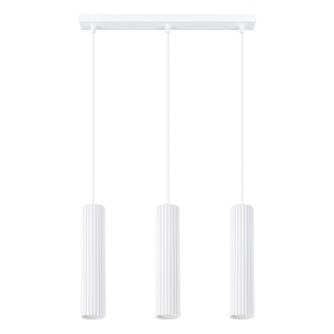 Lampă suspendată KARBON 3L Alb - Img 1