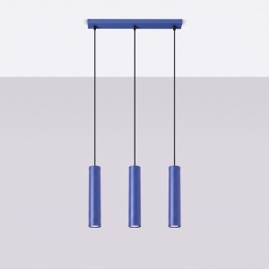 Lampă suspendată LAGOS 3L ultramarin - Img 2