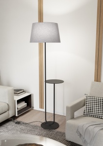 Lampadar HOTEL LP1 Gri - Img 3