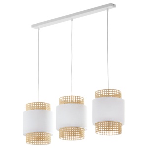 Lustra Alb 3xE27 BOHO 5654TK - Img 1