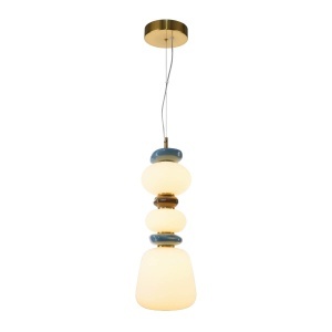 Lustra Auriu LED becuri Evans - Img 2