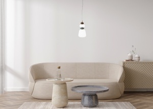 Lustra Auriu LED becuri Evans - Img 2