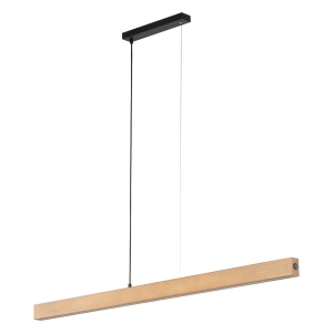 Lustra Bej Negru 1xLED TEO 1448TK - Img 1