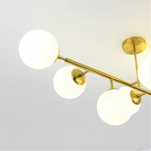 Lustra Dorado 8 Auriu 8xE14 - Img 3