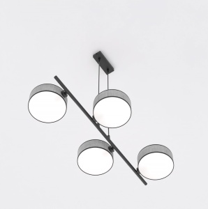 Lustra DRUMZ 4 Gri - Img 3