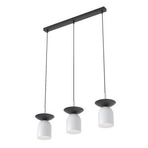 Lustra EGO 3 Negru Gri