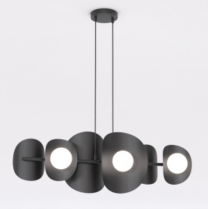 Lustra ELEMENTI 6 Negru