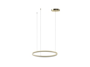Lustra HALO PENDANT 120 CCT Auriu + Telecomanda