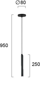 Lustra LED 3000K Duct 3082800 - Img 2