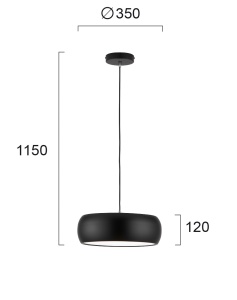 Lustra LED 3000K Sali 4227601 - Img 3