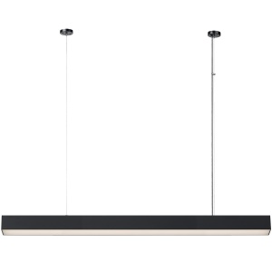 Lustra Luci L Negru Tuya LED CCT