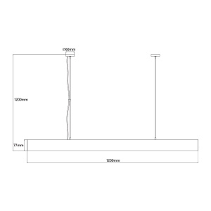 Lustra Mira L alb Tuya LED CCT - Img 4