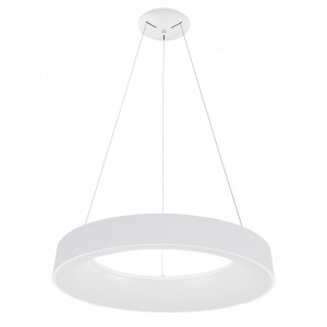 Lustra moderna alba rotunda cu led Giulia d80 3000k