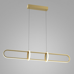 Lustra moderna aurie liniara minimalista Cerril