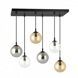 Lustra neagra, Lustra suspendata neagra, Lustra cu pendule, Lustra metal neagra, Lustra metal, Lustra moderna neagra, Lustra living, Lustra living neagra, Lustra moderna, Lustra dormitor, Lustra dormitor neagra, Lustra bucatarie, Lustra din metal, Lustra 