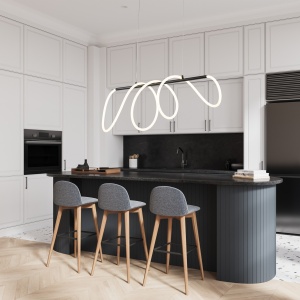 Lustra Negru 1xLED FLEXI 18007TK - Img 2