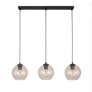 Lustra Negru 3xE27 CUBUS 4598TK