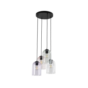 Lustra Negru 4xE27 MOLLY 10301TK