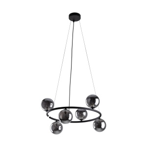 Lustra Negru 6xG9 ANABELLE 6843TK - Img 1