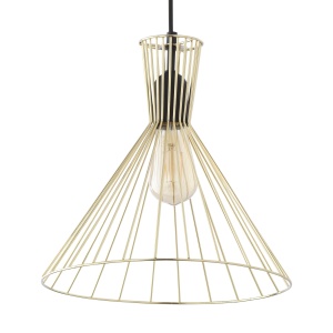 Lustra Negru Auriu 1xE27 SAHARA 3350TK - Img 2