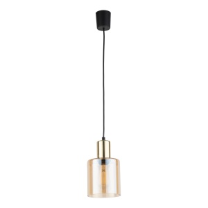 Lustra Negru Auriu 1xE27 SIERRA 6665TK - Img 1