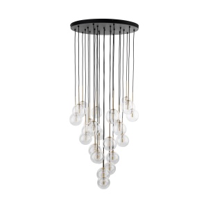 Lustra Negru Auriu 26xG9 NILOS 10099TK