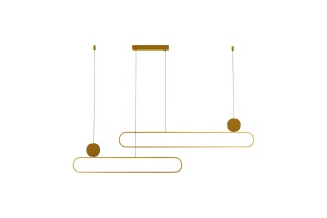 Lustra NICODEMO V.2 PENDANT 3000K 3-STEP Dimabil Auriu