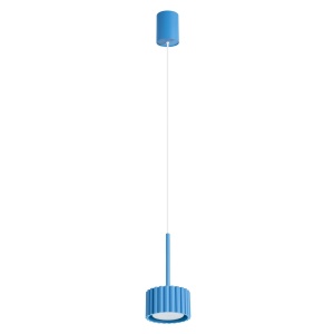 Lustră suspendată AURA 1 azuriu Gx53