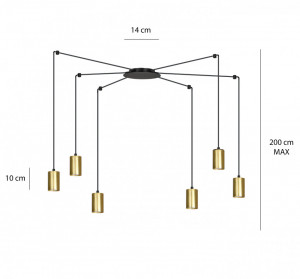 Lustra neagra, Lustra suspendata neagra, Lustra cu pendule, Lustra metal neagra, Lustra metal, Lustra moderna neagra, Lustra living, Lustra living neagra, Lustra moderna, Lustra dormitor, Lustra dormitor neagra, Lustra bucatarie, Lustra din metal, Lustra 