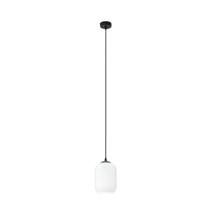Lustra VERDI 1 Negru OPAL - Img 1