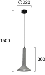 Pendul E14 Funnel 4290300 - Img 3