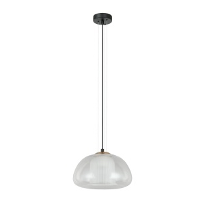 Pendul Feder Negru 1 x E27