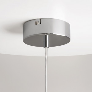 Pendul chrome, Pendul metal, Pendul metal chrome, Pendul iluminat insula, Pendul interior, Pendul interior culoare chrome, Iluminat interior, Pendul masa, Iluminat masa dining, Pendul modern, Iluminat bucatarie, Pendul bucatarie, Pendul insula bucatarie