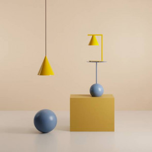 Pendul galben, Pendul metal, Pendul metal galben, Pendul iluminat insula, Pendul interior, Pendul interior culoare galben, Iluminat interior, Pendul masa, Iluminat masa dining, Pendul modern, Iluminat bucatarie, Pendul bucatarie, Pendul insula bucatarie