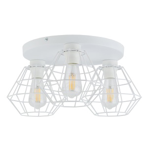 Plafoniera Alb 3xE27 DIAMOND 6214TK