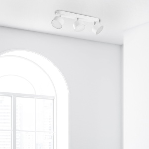 Plafoniera Alb Chrome 3xGX 53 CLARK 3396TK - Img 2