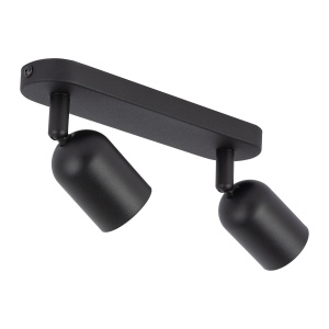 Plafoniera/ Aplica perete Negru Chrome 2xGU10 TOP 4416TK - Img 3