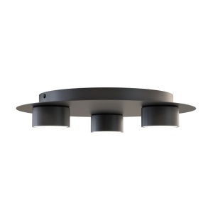 Plafoniera BOLX 3 Negru - Img 2