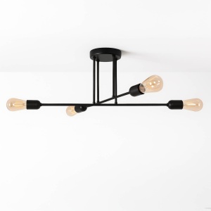 Plafoniera K-4382 - SITYA Negru