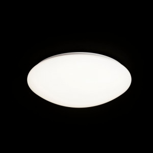 Plafoniera moderna alba rotunda cu 3 becuri Zero S