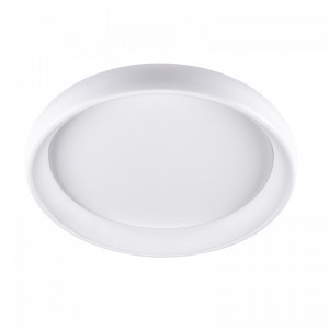 Plafoniera moderna alba rotunda cu led Alessia d41
