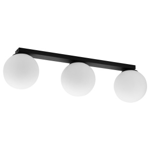 Plafoniera Negru 3xE27 MAXI 3479TK - Img 1