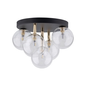 Plafoniera Negru Auriu 5xG9 NILOS 758TK - Img 1