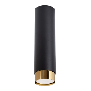 Plafonieră NERO 22,5 Negru Auriu