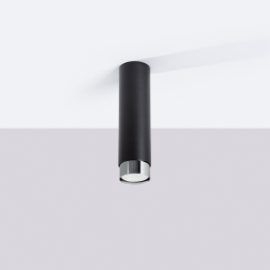 Plafonieră NERO 22,5 Negru Chrome - Img 2